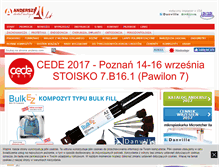 Tablet Screenshot of andersz.com